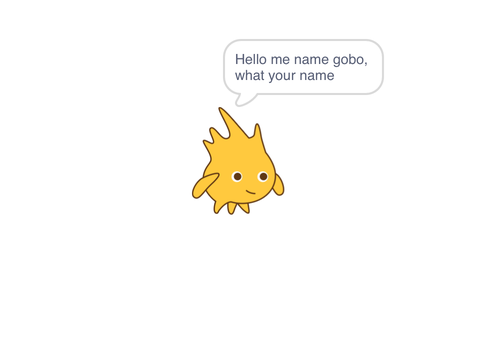 Talk to scratch characters part 4