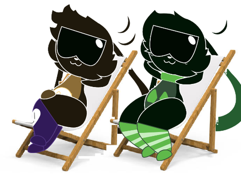 They chillin' (reshared)