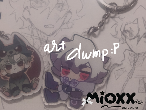 smol art dump | tradi + gachiakuta
