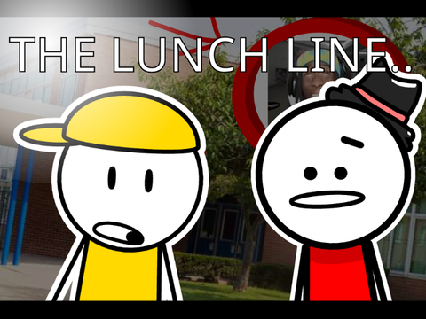 The lunch line.. [Collab with @bobtheanimatorX] #animations #art #music #all #trending