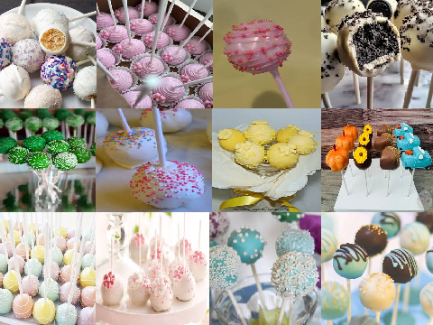 Cake Pop Moodboard