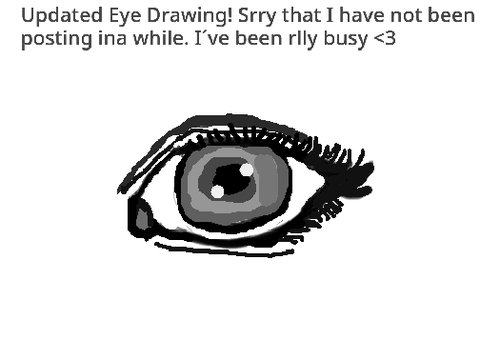 Updated eye drawing!! <3