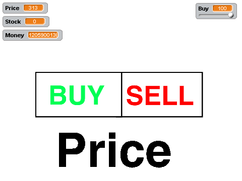 Easy Stock Market Game