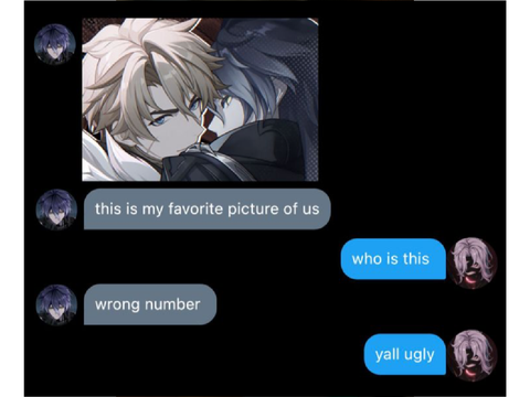 HE'S HERE