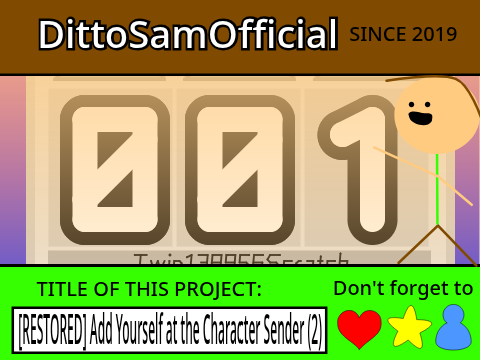 [RESTORED] Add Yourself at the Character Sender (2)