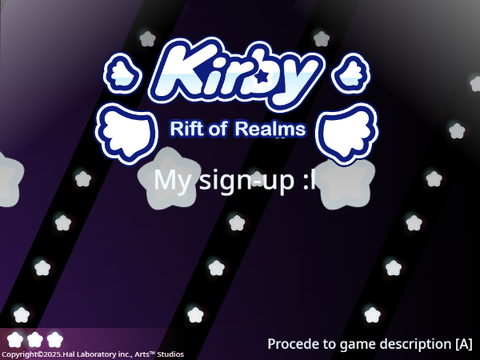 KRR Sign-up