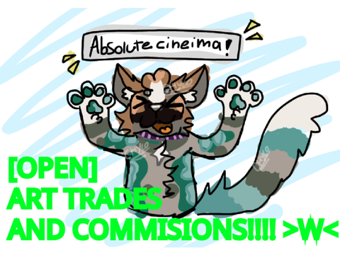 closedART TRADES AND COMMISONS!!! >W<c