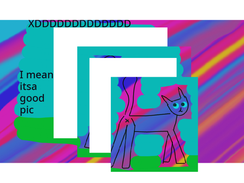 My first art on Kelki!! LOLOLOL