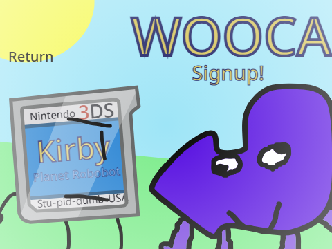 Return's Signup!