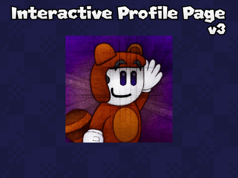 Interactive Profile Page V3