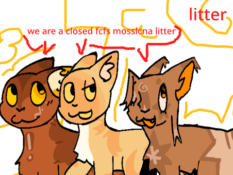 [closed] this is a fcfs mossclan litter