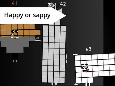 Uncannyblocks Band 41-50 but it's Major