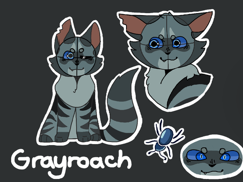 GrayRoach New Character Sheet!