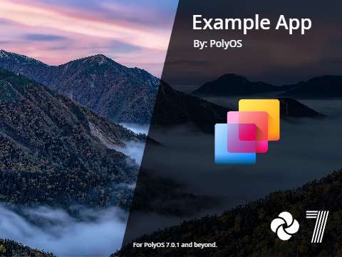 Example App - For PolyOS 7 // Community App