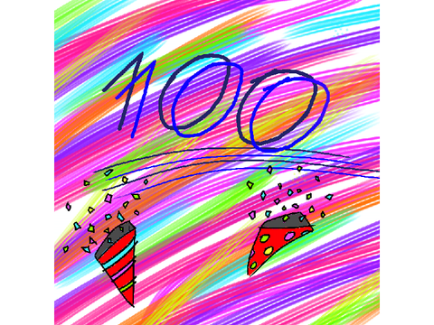 100 Followers Art