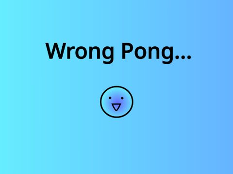 Wrong Pong... Motion blur upd