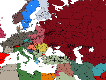 HOI4 WW2 RP (Open, Started) war plan vs turkey