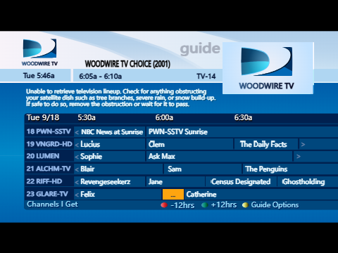 Woodwire TV - March 10th, Friday (v0.4)