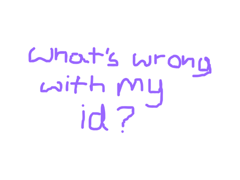 "U GOT SO MANY STUFF IN UR ID, ITS GONNA BREAK"