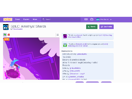 amethyst progress