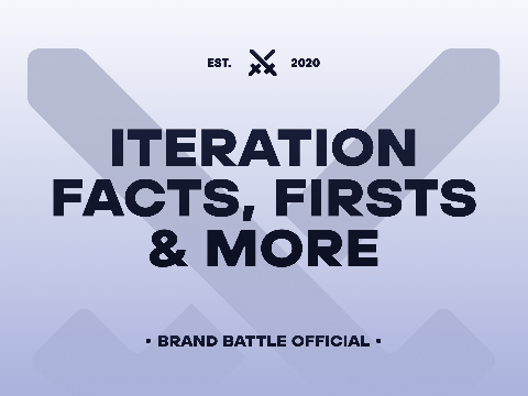 Iteration Facts, Firsts & More - Brand Battle