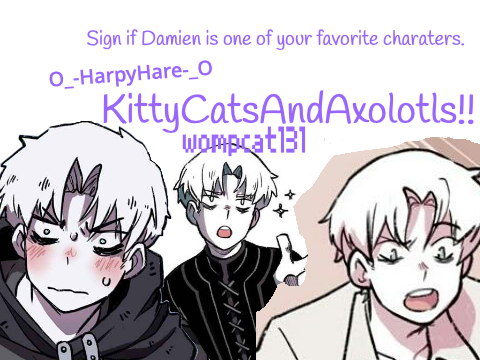 SIGN IF DAMIEN IS ONE OF UR FAVS remix remix remix-2