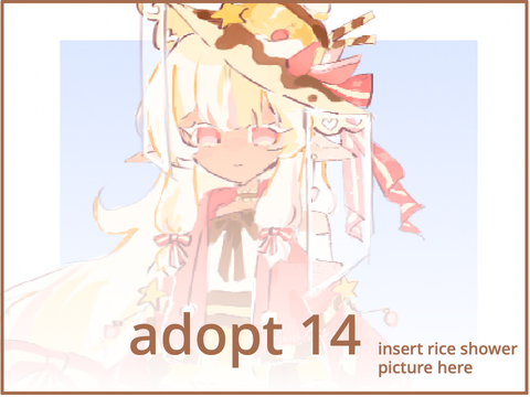 (closed) adopt 14