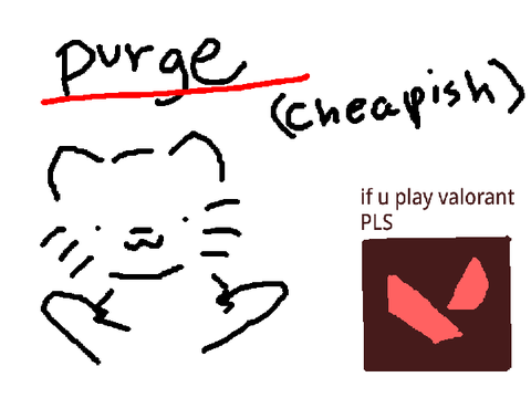 (quite cheap) purge