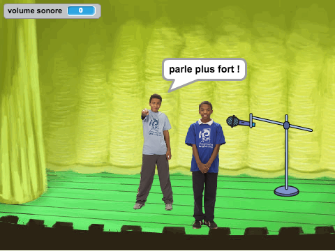 parle plus fort !