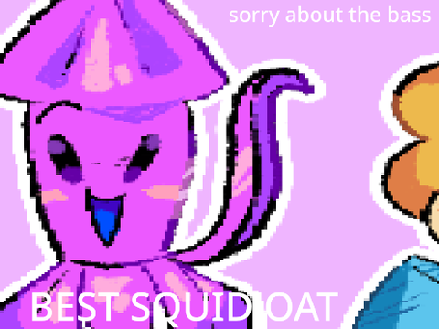 Music guy who really likes squids for some reason but he's friendly I swear