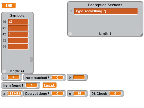 Cloud Variables with Strings