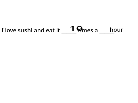 I LOVE FOOD