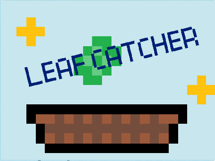 ⸙ ࿔*･༄ Leaf Catcher ⸙ ࿔*･༄ (studying game)