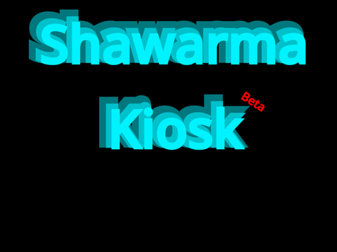 Shawarma kiosk (beta version) #trending #popular #shawarma #kiosk