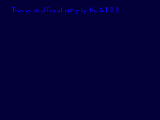 S.I.B.S. Entry #001a: God of Death
