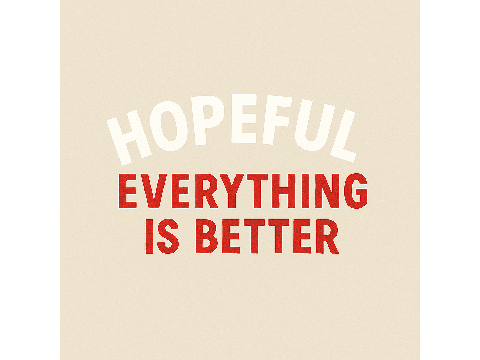 Everything is Better-Hopeful.