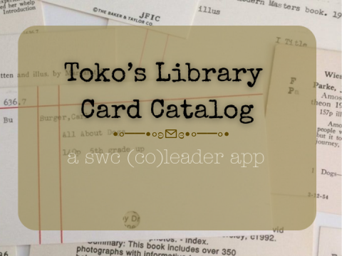 [CO-LEADING PARANORMAL!!!] toko's library card catalog ✉ a swc (co)leader app
