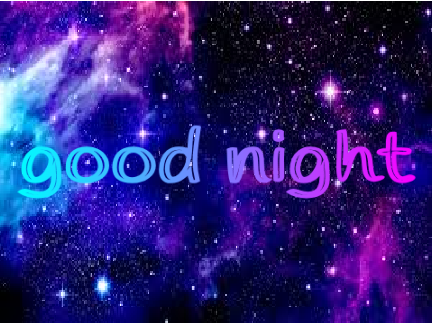 a special good night <3