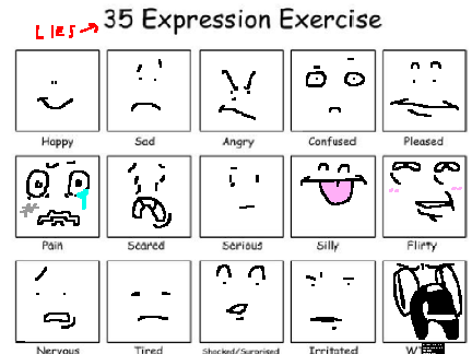 my old expression exercise (1945)