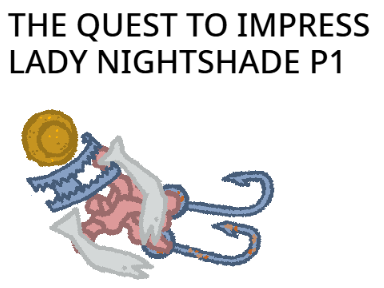 Emo Bates gets Drippy to impress Lady Nightshade