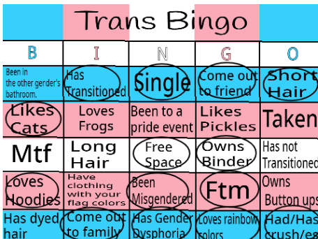 Transgender Bingo remix