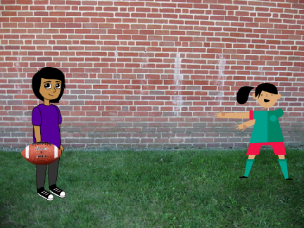 playing catch