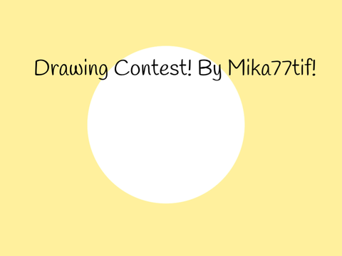 Drawing Contest Results!:D