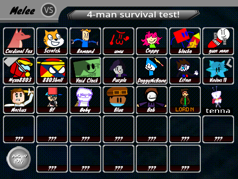 Custom Super Smash Bros. Melee Roster