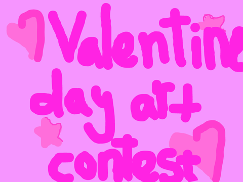 Valentines day art project