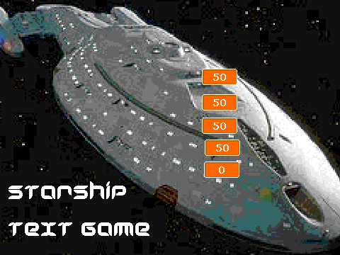 Starship- Text Game BETA