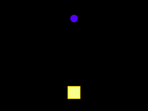 battle against yellow square