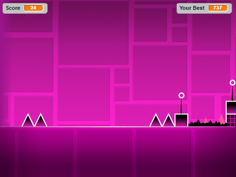 Geometry Dash in Scratch remix