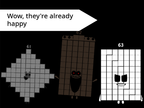 Uncannyblocks Band 61-70 but it's Major