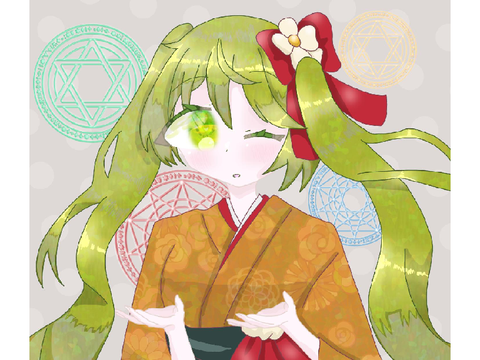 白い花の季節は。